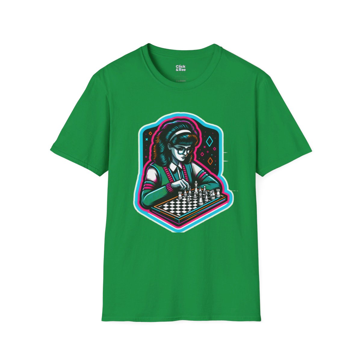 80s NeonNerd Unique T-Shirt Image 12