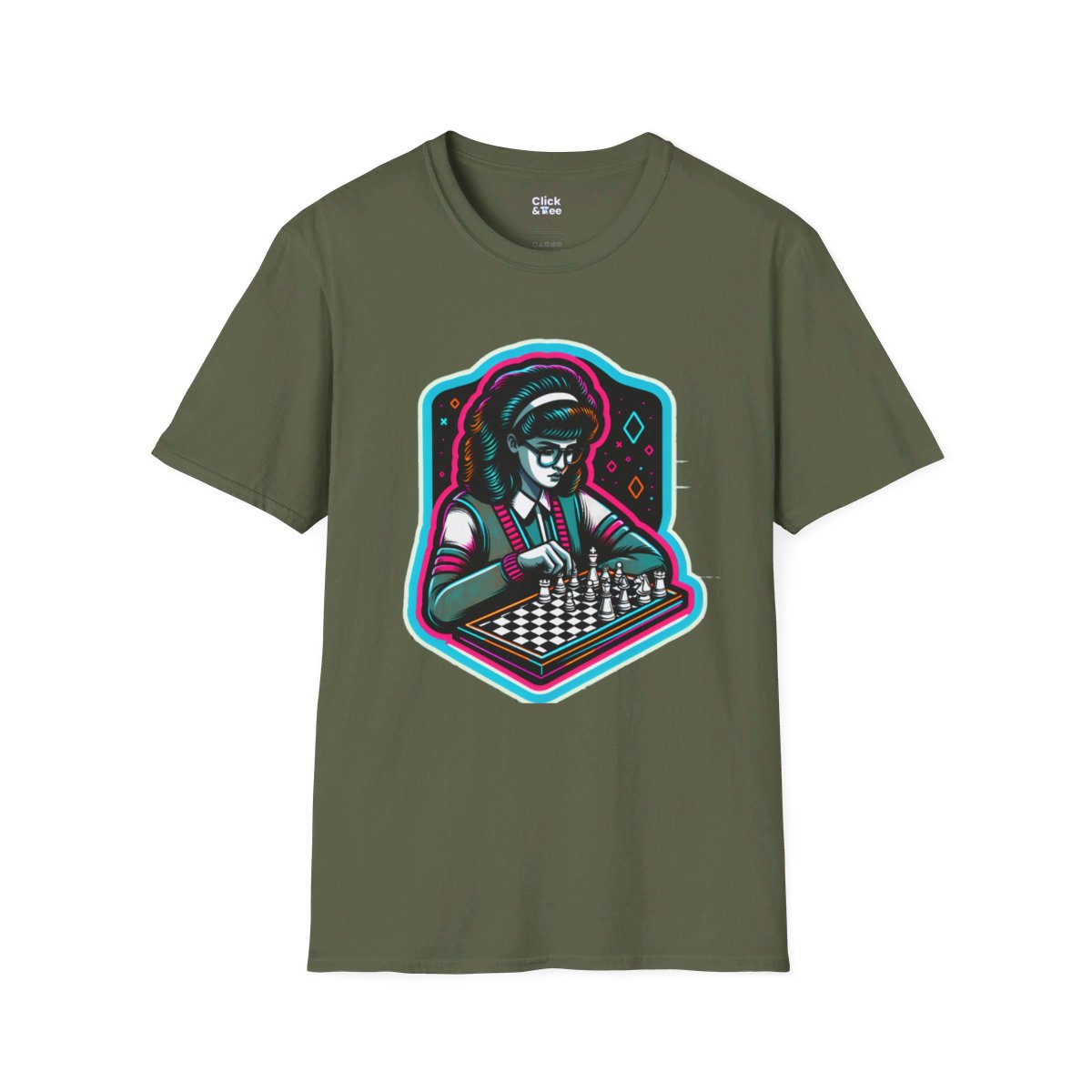 80s NeonNerd Unique T-Shirt Image 11