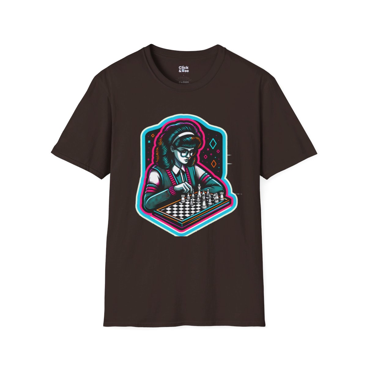80s NeonNerd Unique T-Shirt Image 10