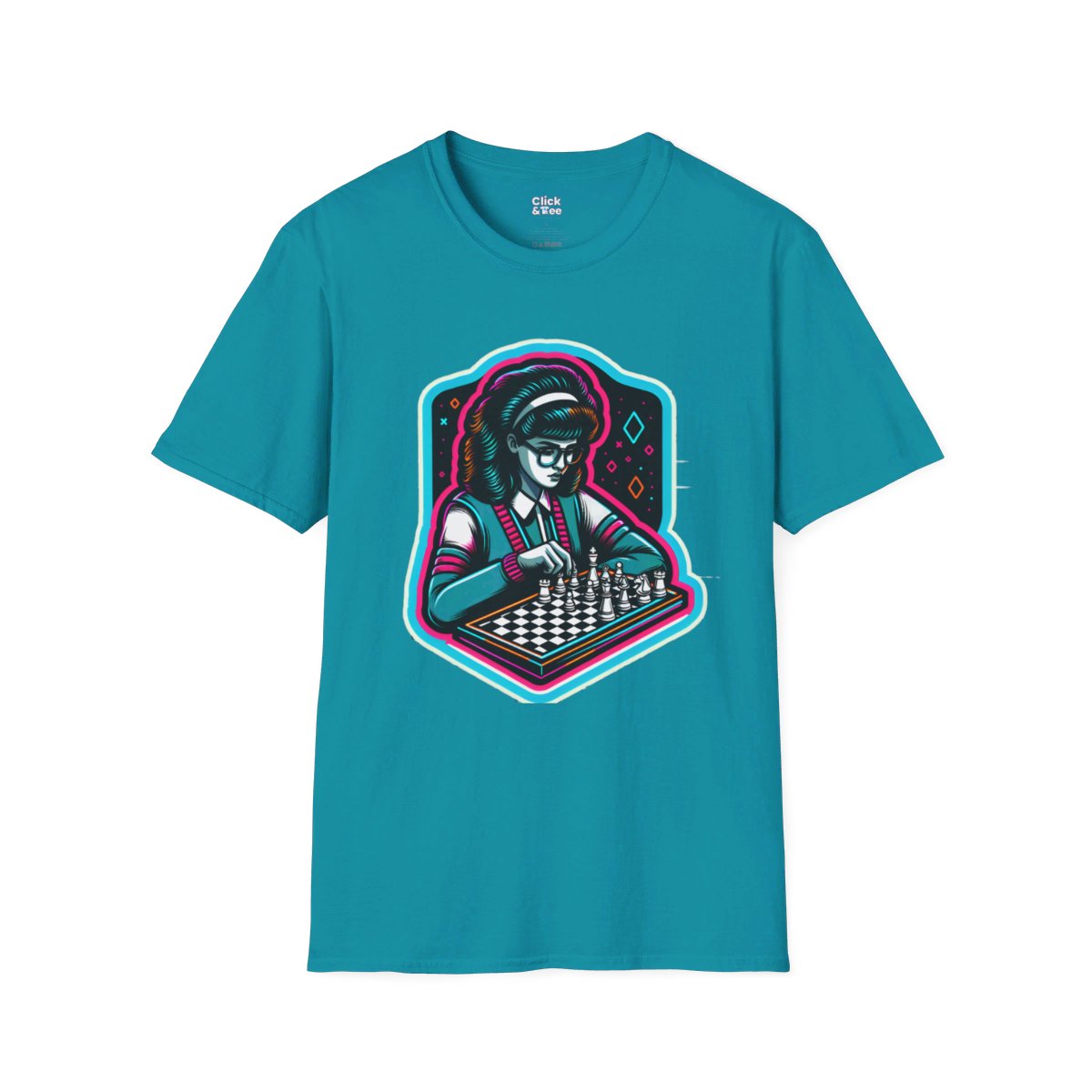 80s NeonNerd Unique T-Shirt Image 13