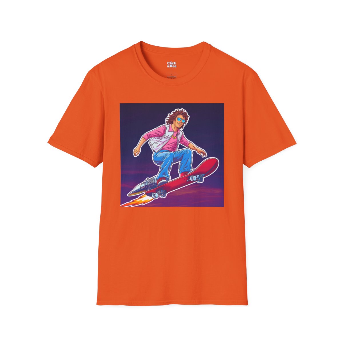 80s NeonAdventurer Unique T-Shirt Image 9