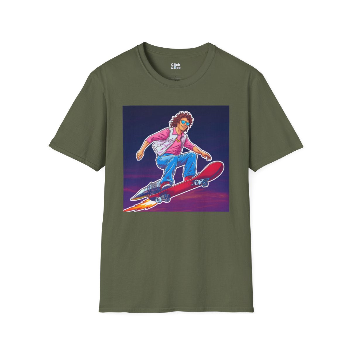 80s NeonAdventurer Unique T-Shirt Image 11