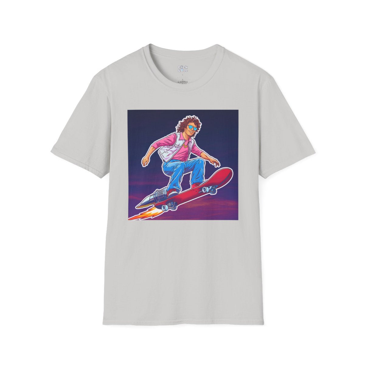80s NeonAdventurer Unique T-Shirt Image 5