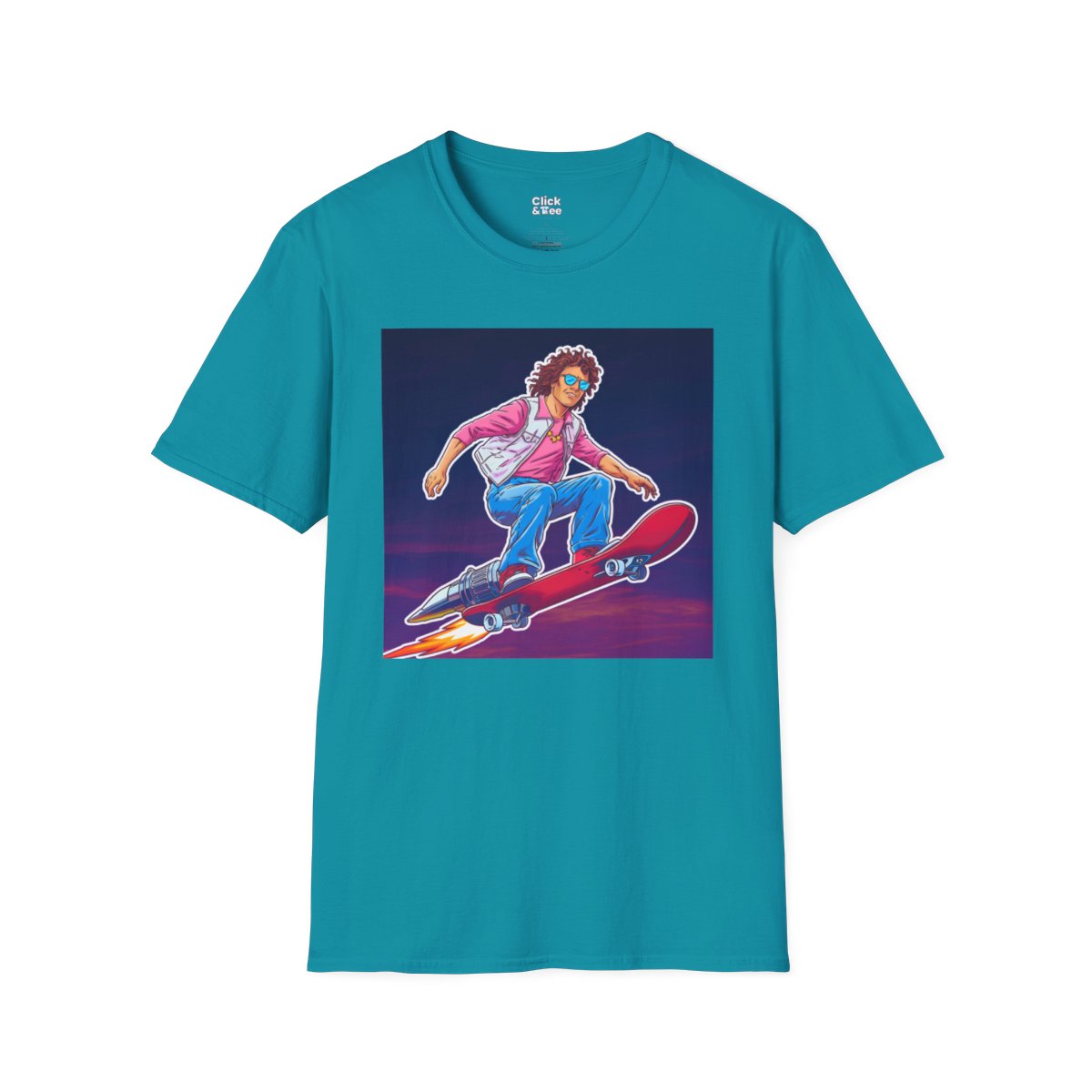 80s NeonAdventurer Unique T-Shirt Image 13