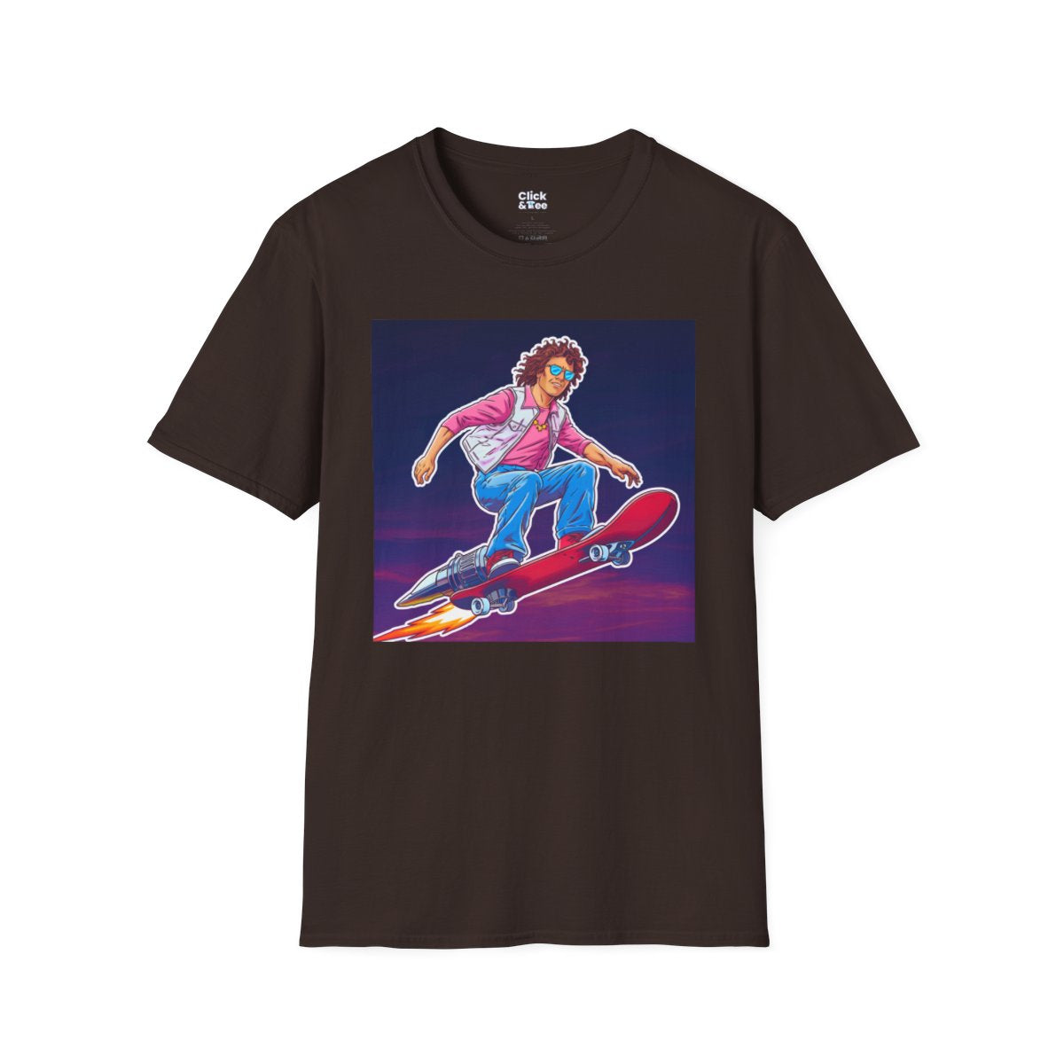 80s NeonAdventurer Unique T-Shirt Image 10