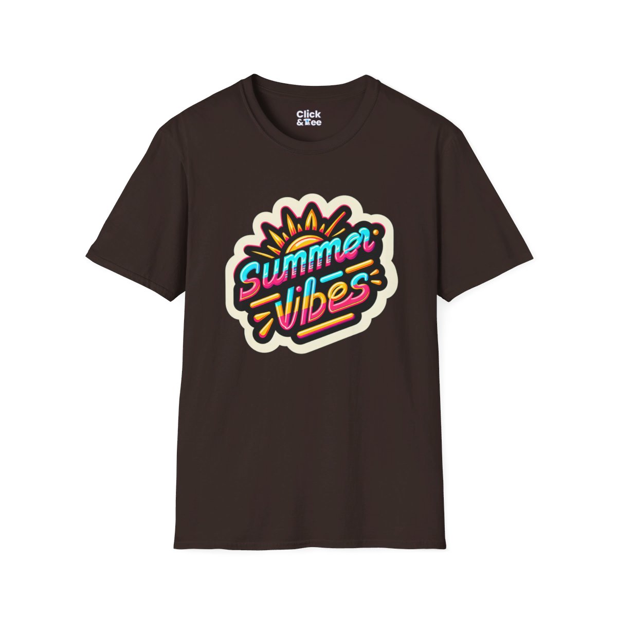 80s NeonSunshine Unique T-Shirt Image 10