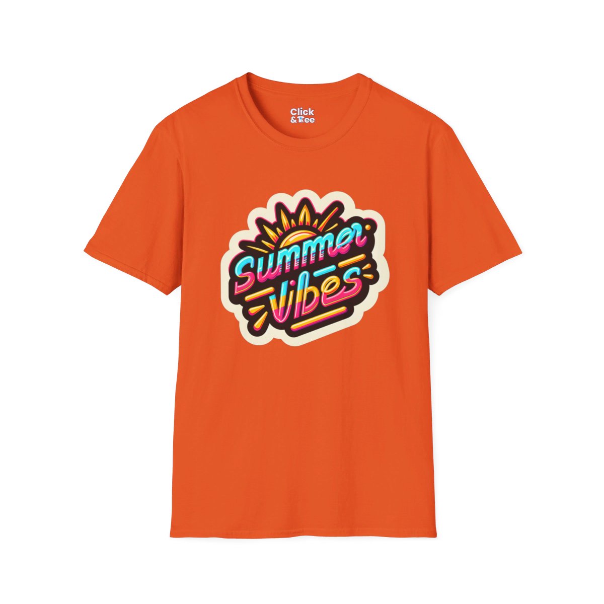 80s NeonSunshine Unique T-Shirt Image 9