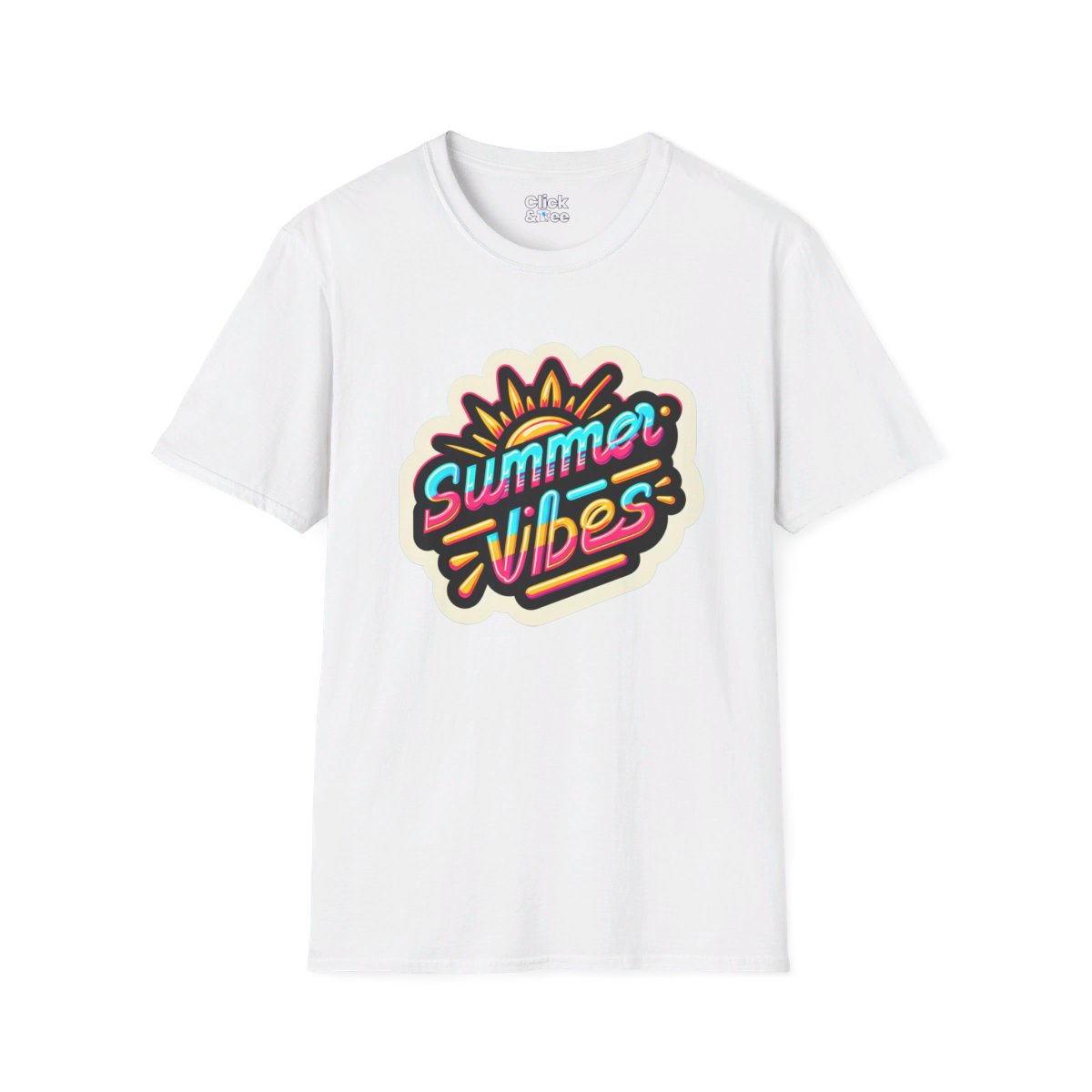 80s NeonSunshine Tee Image 6