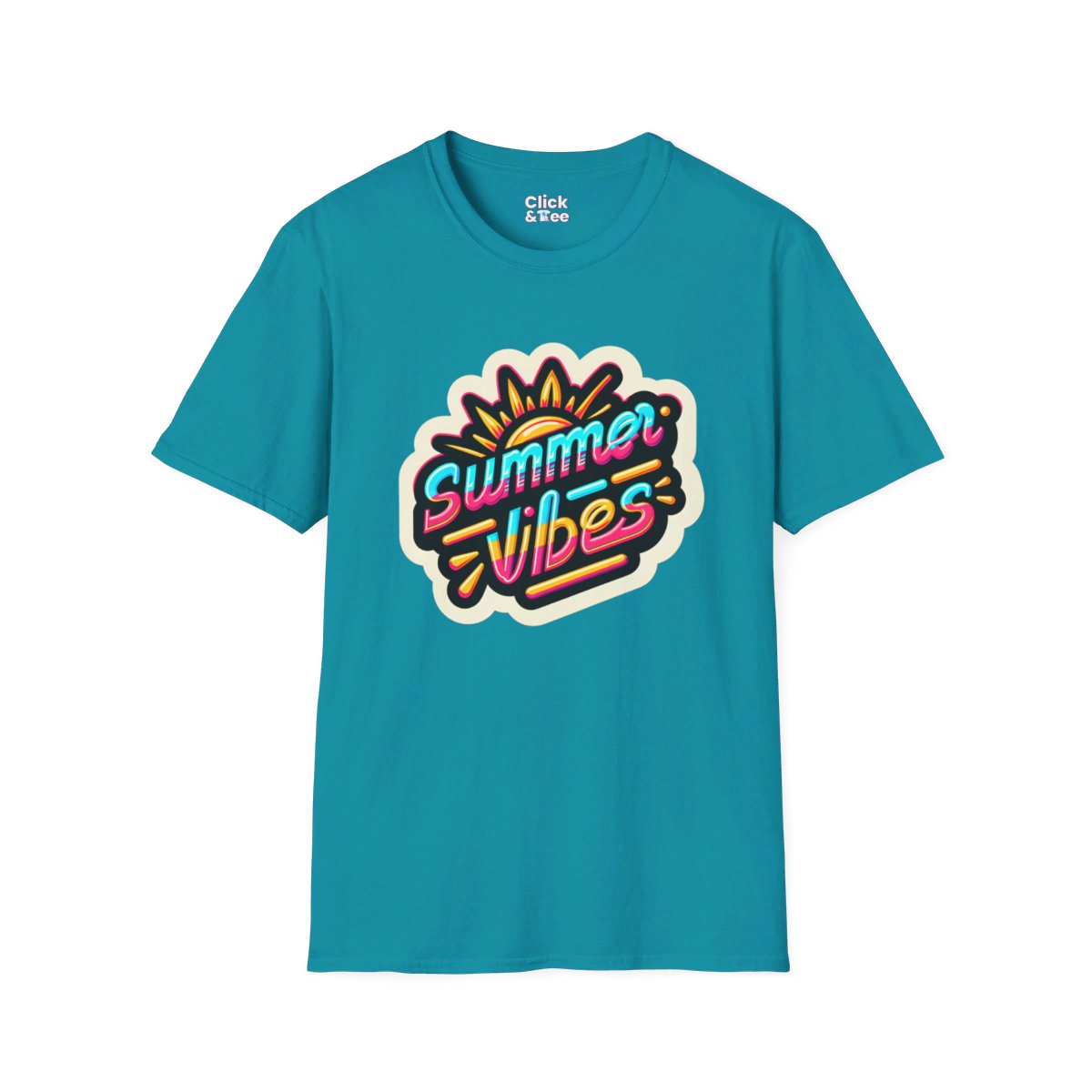 80s NeonSunshine Unique T-Shirt Image 13