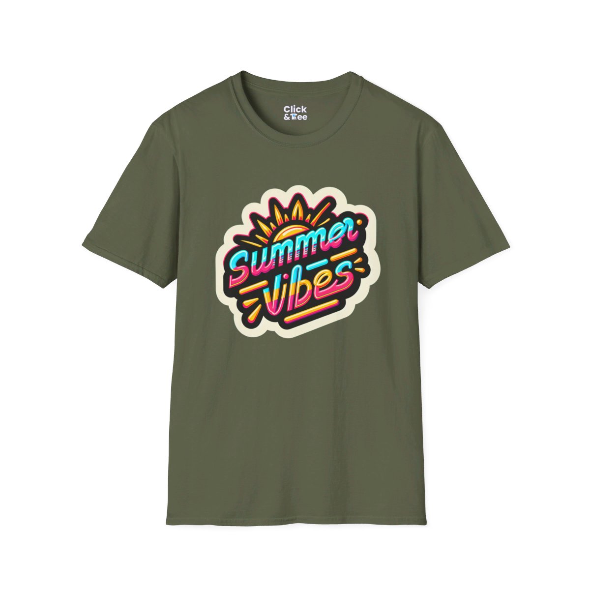 80s NeonSunshine Unique T-Shirt Image 11