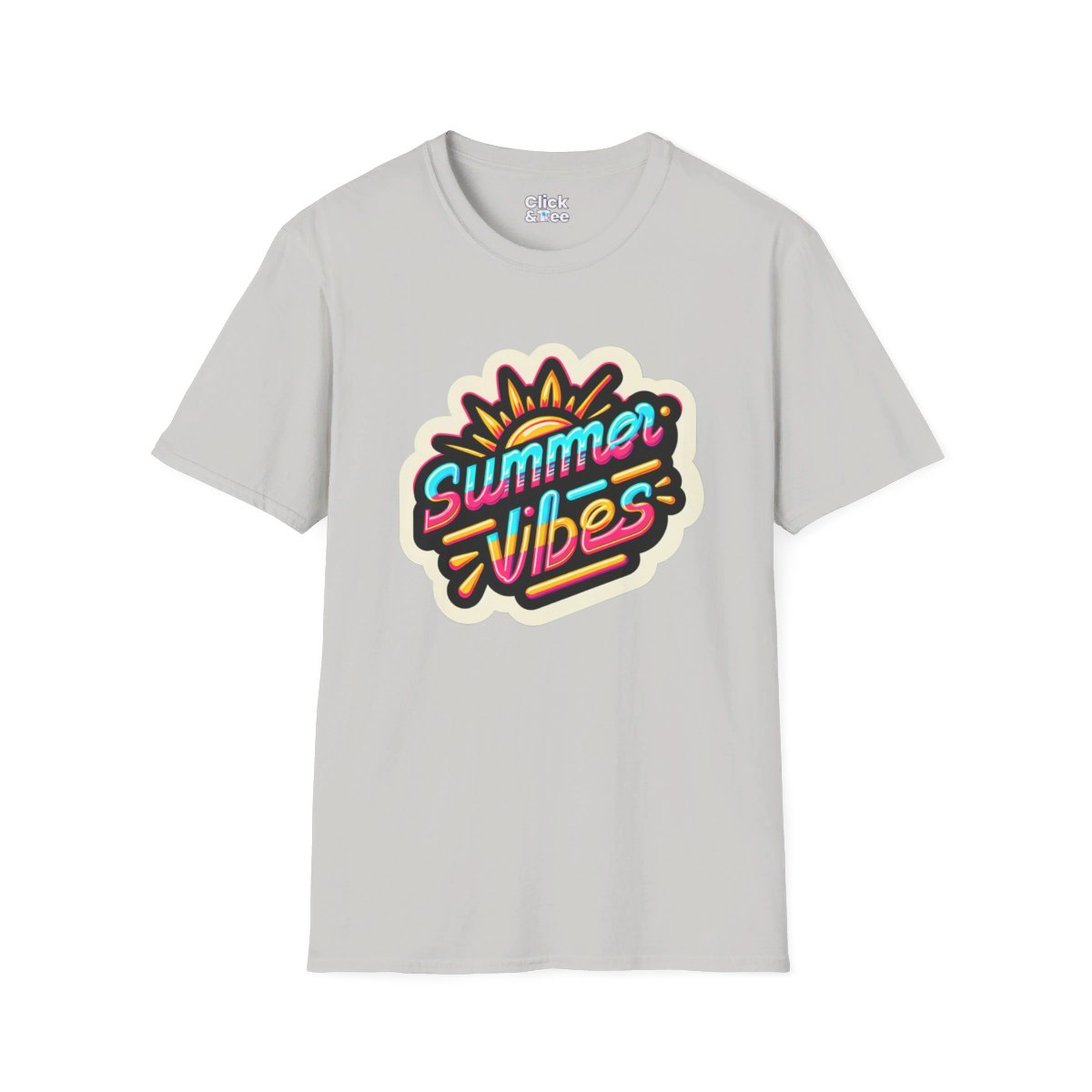 80s NeonSunshine Unique T-Shirt Image 5