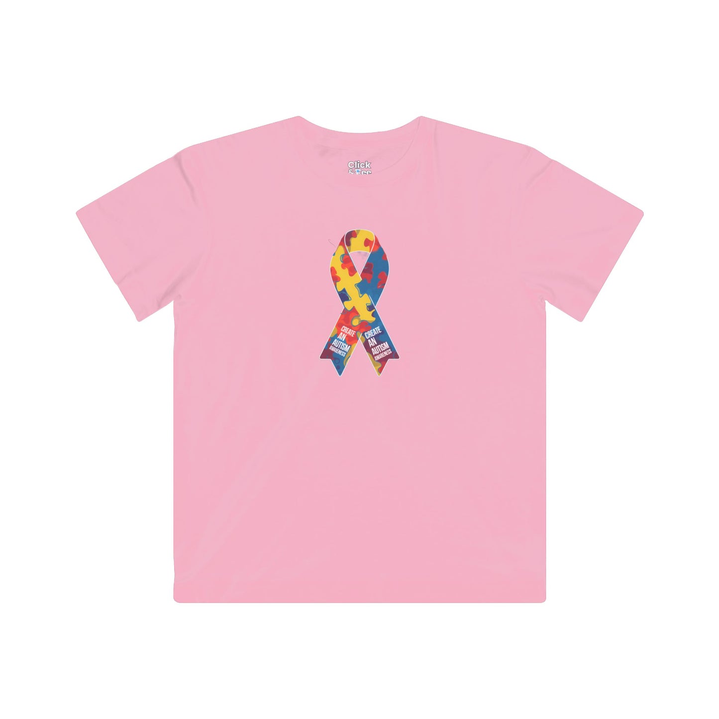 Kids Digital Art T-Shirt - Autism Character Description - Digital Art Style T-Shirt