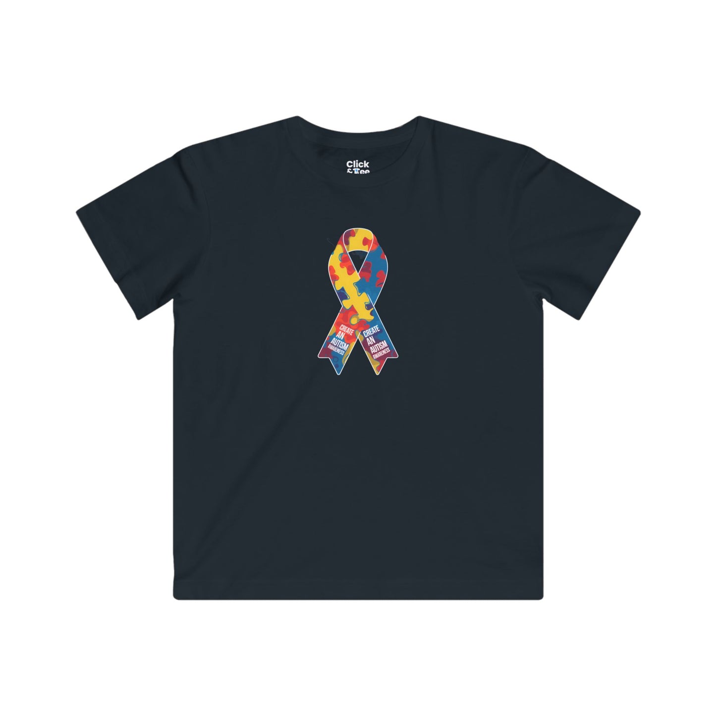 Kids Digital Art T-Shirt - Autism Character Description - Digital Art Style T-Shirt