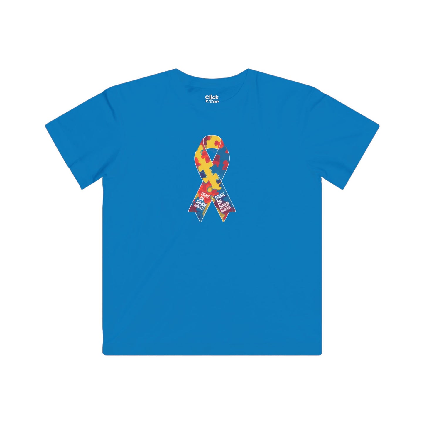 Kids Digital Art T-Shirt - Autism Character Description - Digital Art Style T-Shirt