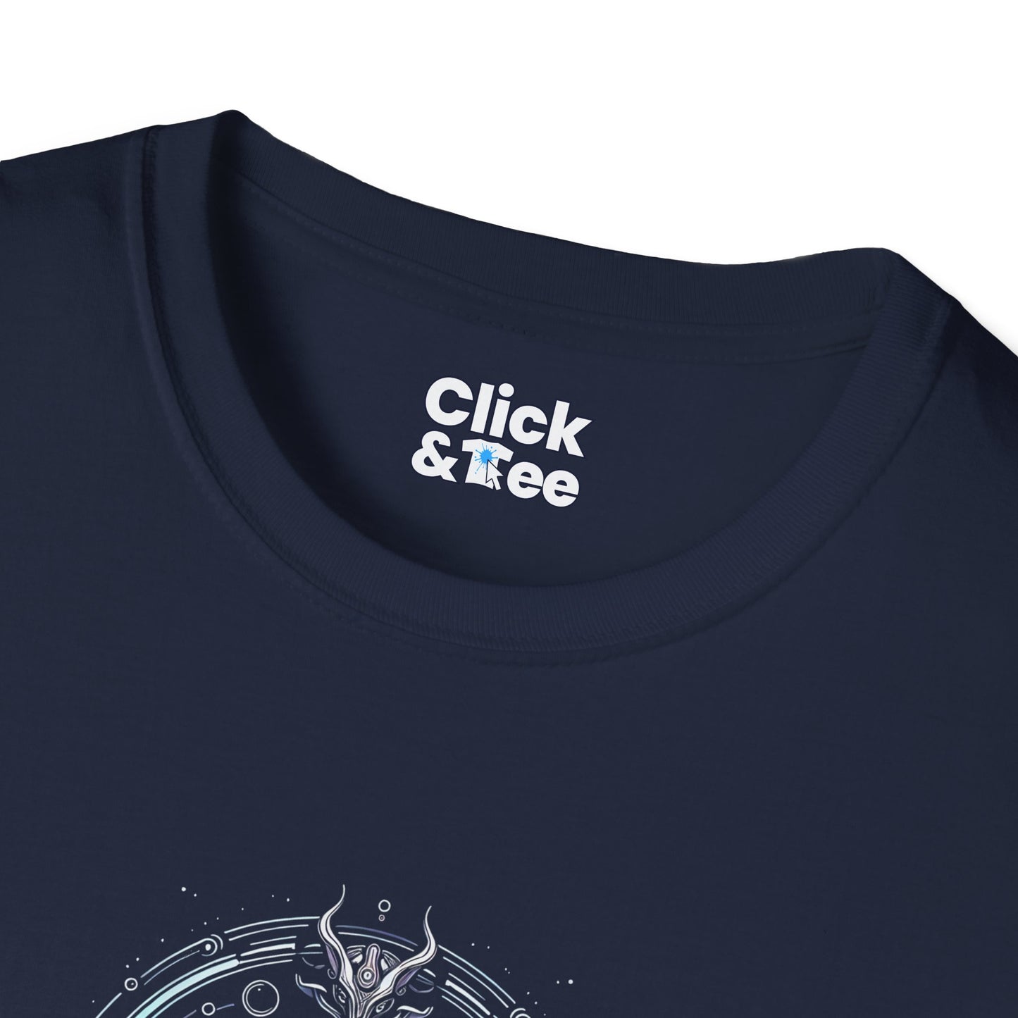 Unique T-Shirt - Mystical Robot Flying through the air - Fantasy Style T-Shirt