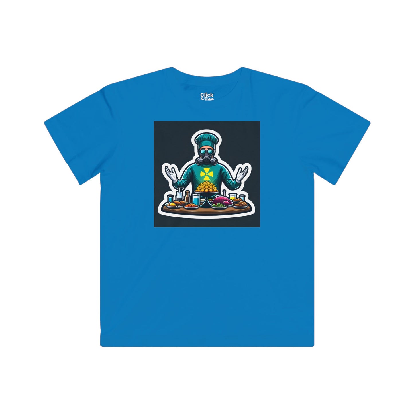 Kids 3D T-Shirt - Radioactive Surgeon Hosting a grand feast - 3D Style T-Shirt