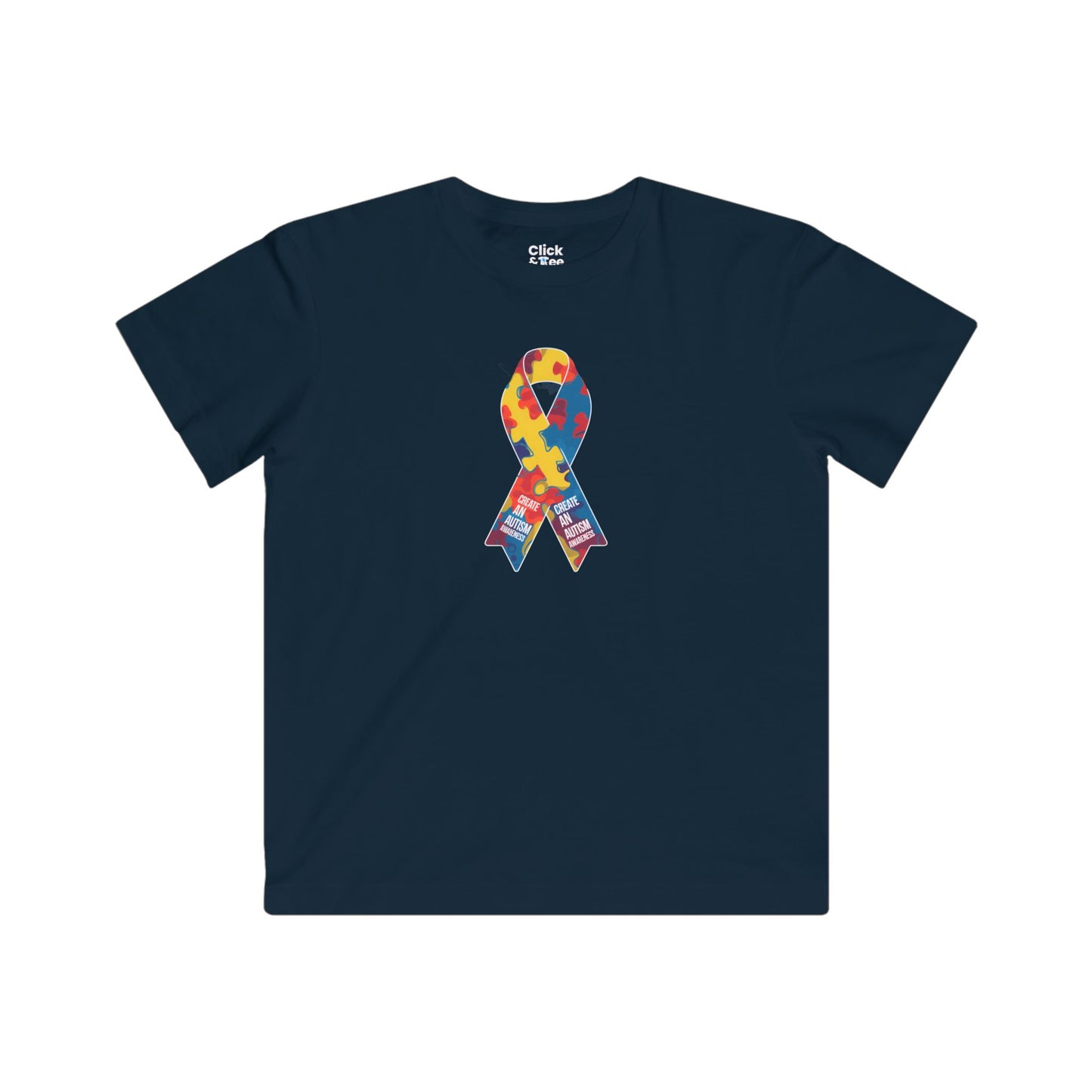Kids Digital Art T-Shirt - Autism Character Description - Digital Art Style T-Shirt