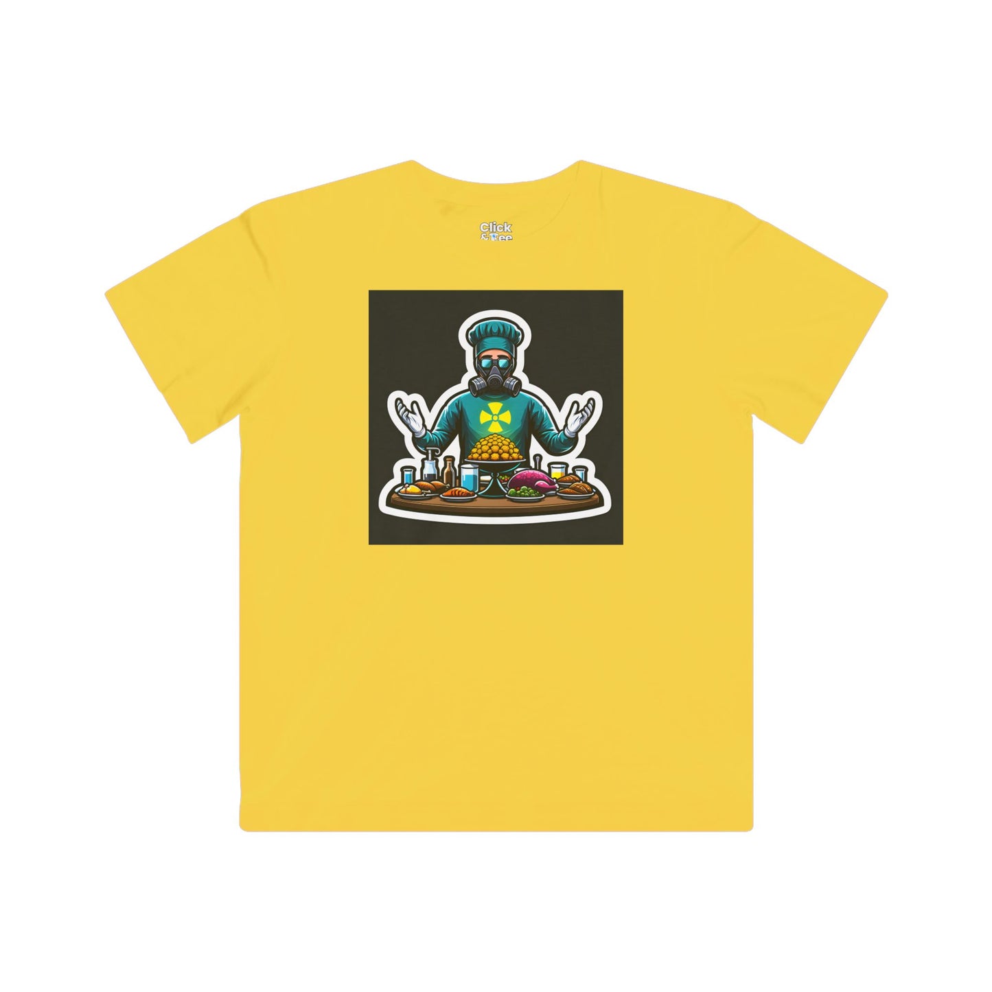 Kids 3D T-Shirt - Radioactive Surgeon Hosting a grand feast - 3D Style T-Shirt