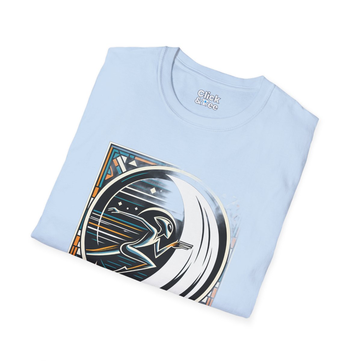 Art DecoAlien Unique T-Shirt Image 1