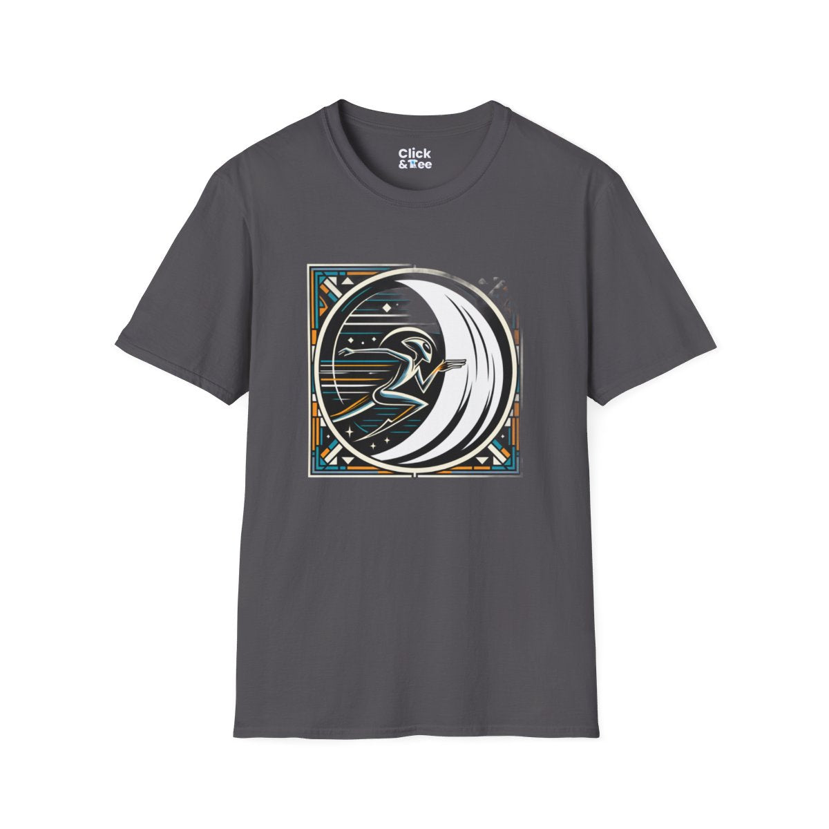 Art DecoAlien Unique T-Shirt Image 16