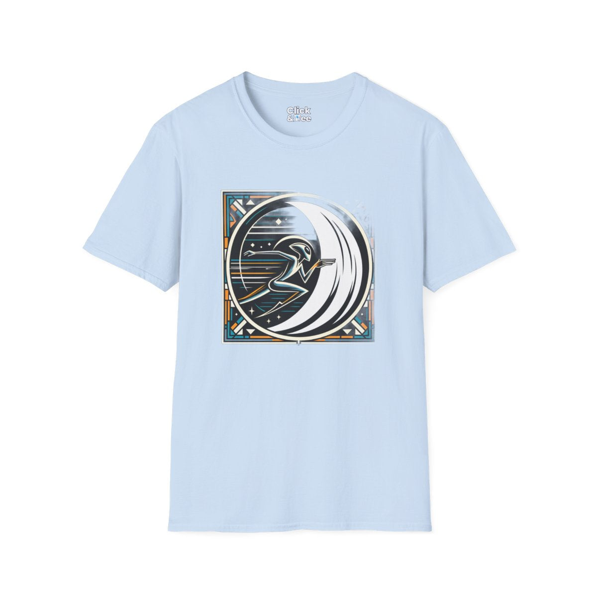 Art DecoAlien Unique T-Shirt Image 14