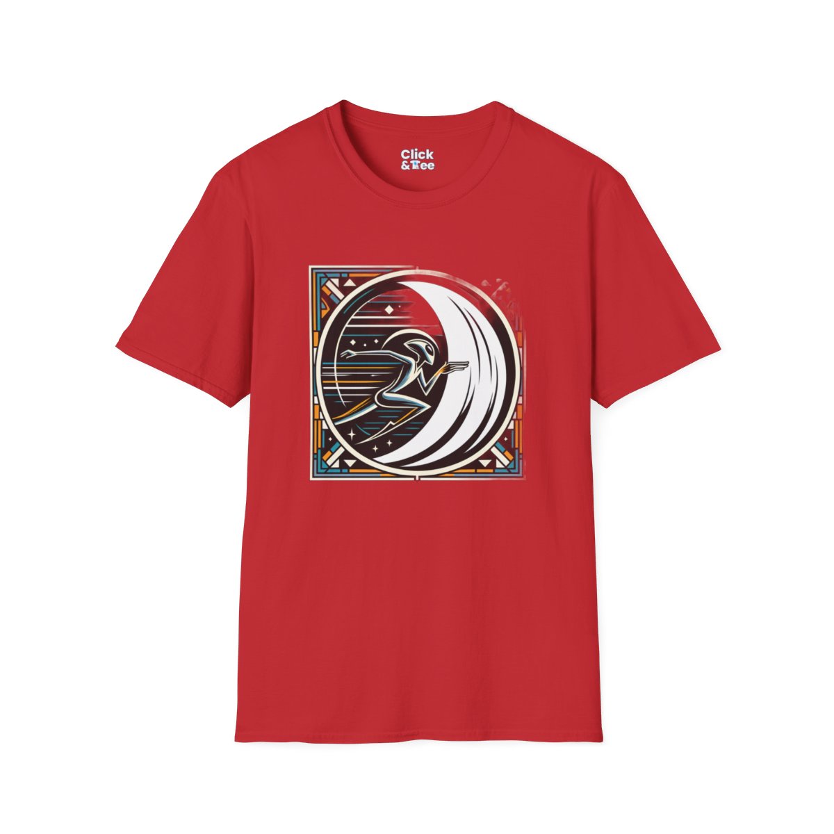 Art DecoAlien Unique T-Shirt Image 20