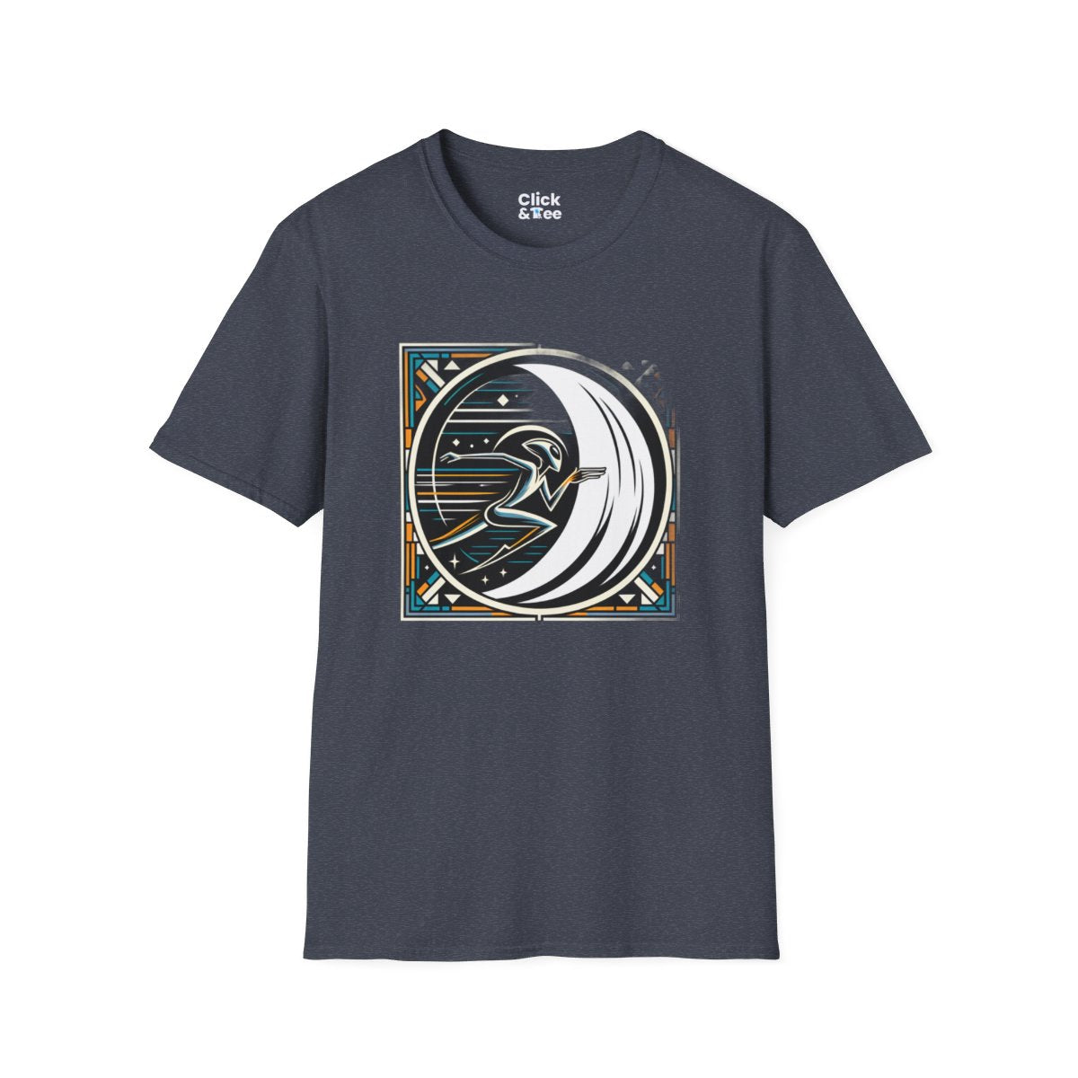 Art DecoAlien Unique T-Shirt Image 19