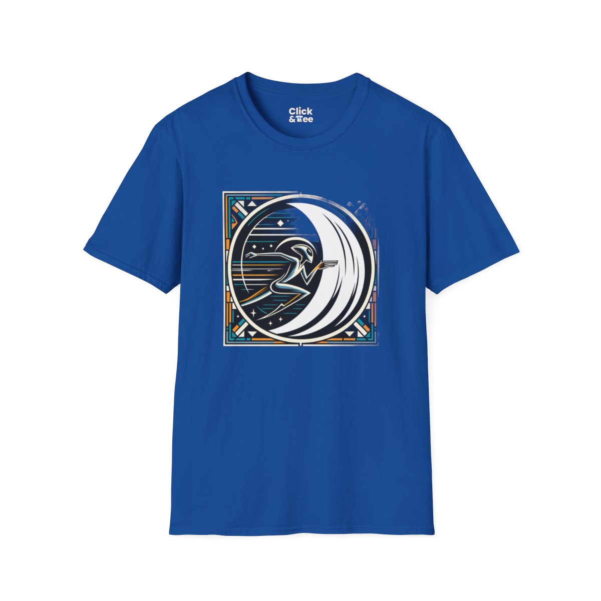 Art DecoAlien Unique T-Shirt Image 17