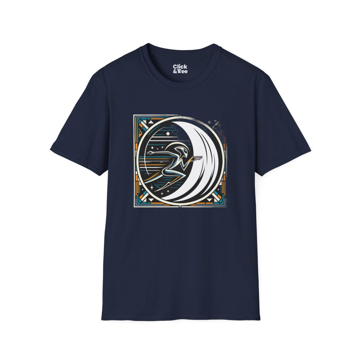 Art DecoAlien Unique T-Shirt Image 18