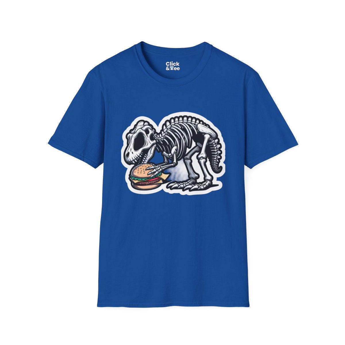 CartoonDinosaur skeleton Unique T-Shirt Image 17