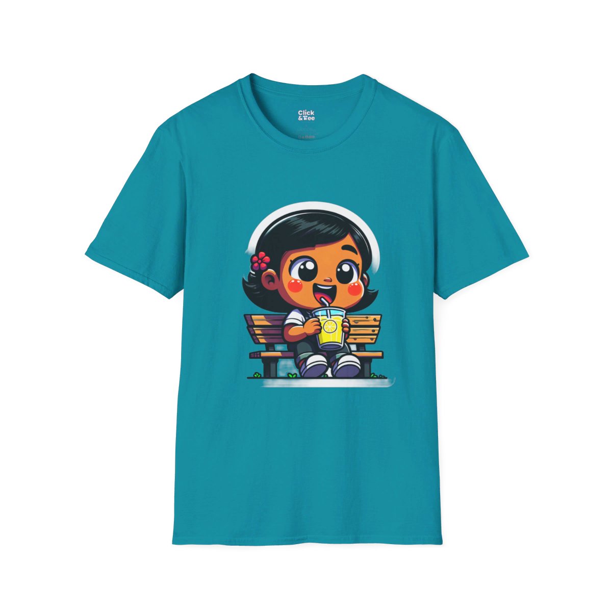 CartoonLittle Girl Unique T-Shirt Image 13