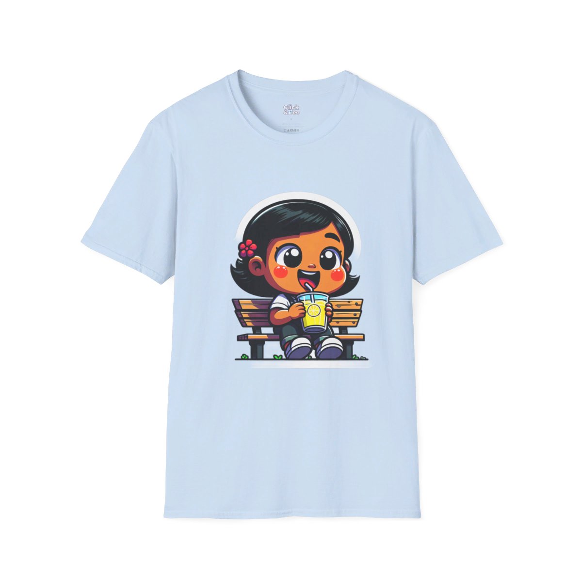 CartoonLittle Girl Unique T-Shirt Image 14