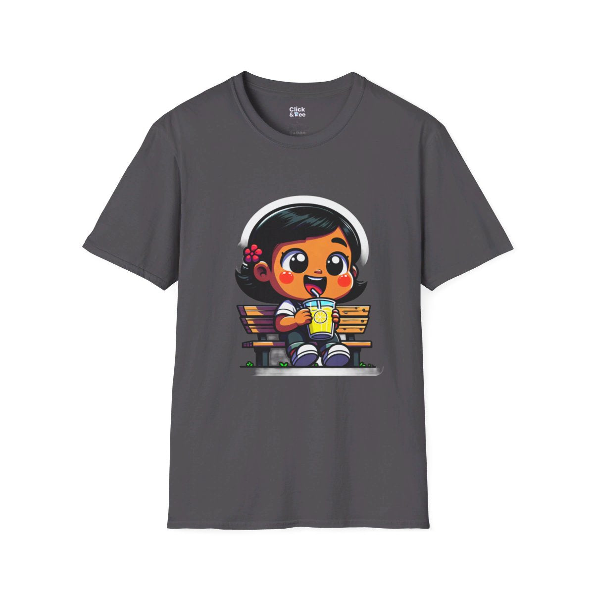 CartoonLittle Girl Unique T-Shirt Image 16