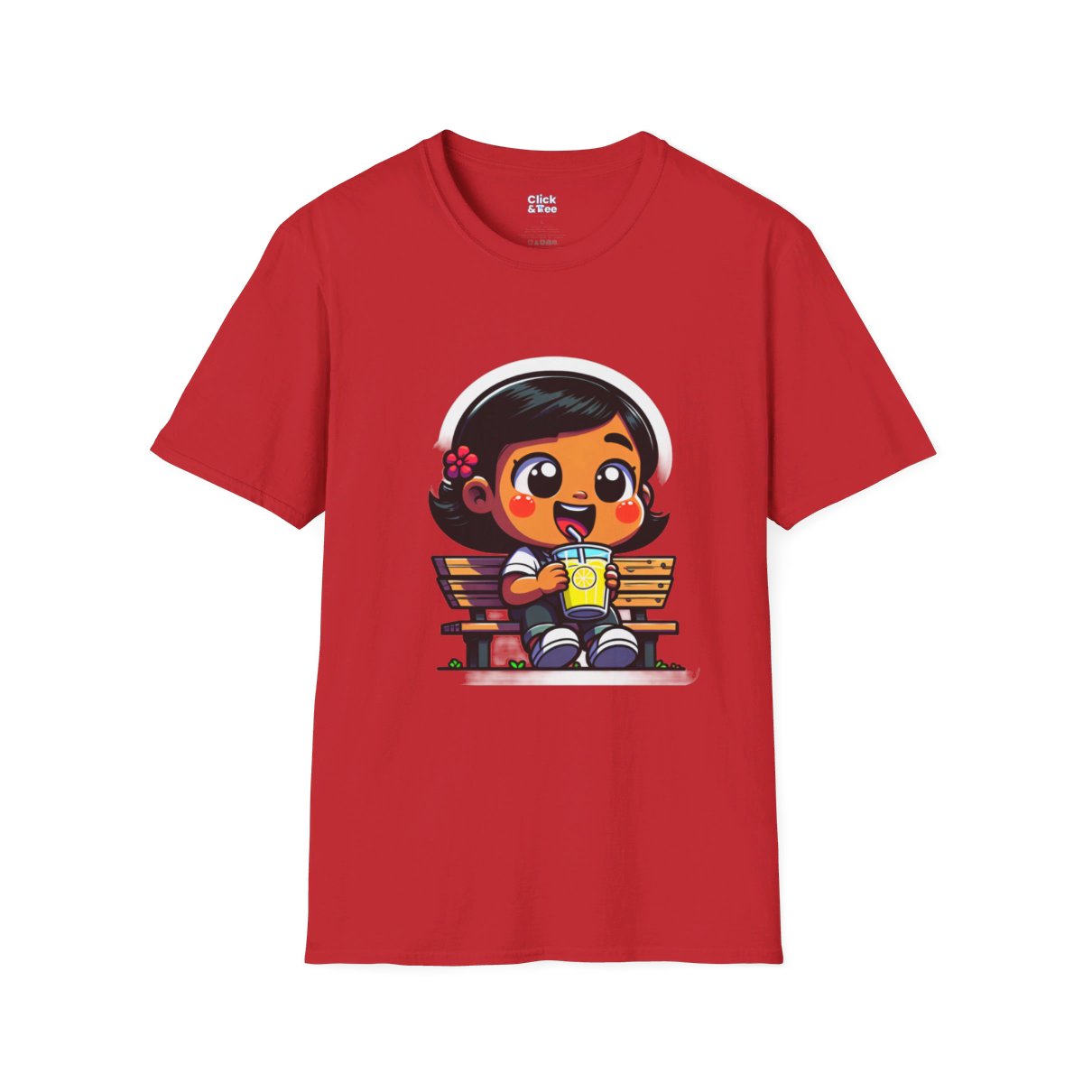 CartoonLittle Girl Unique T-Shirt Image 20