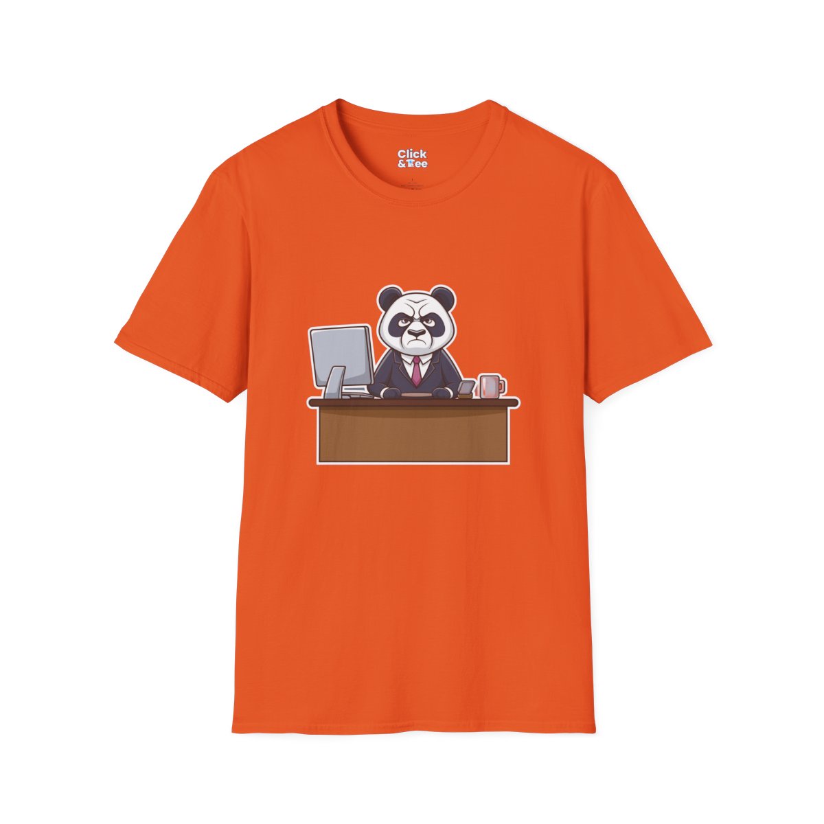 CartoonPanda in a Suit Unique T-Shirt Image 18
