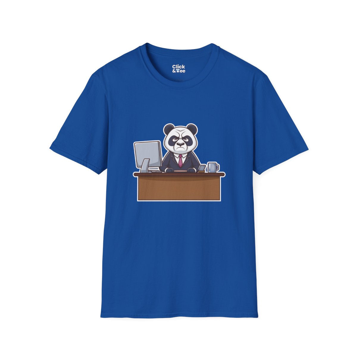 CartoonPanda in a Suit Unique T-Shirt Image 19
