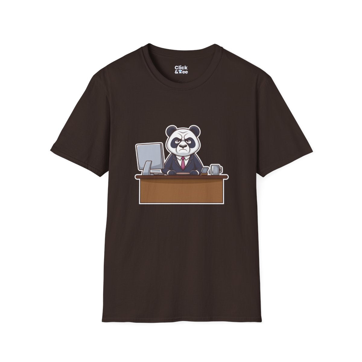 CartoonPanda in a Suit Unique T-Shirt Image 20