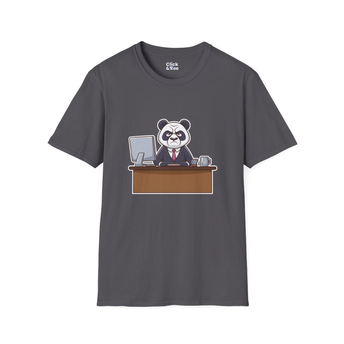 CartoonPanda in a Suit Unique T-Shirt Image 9