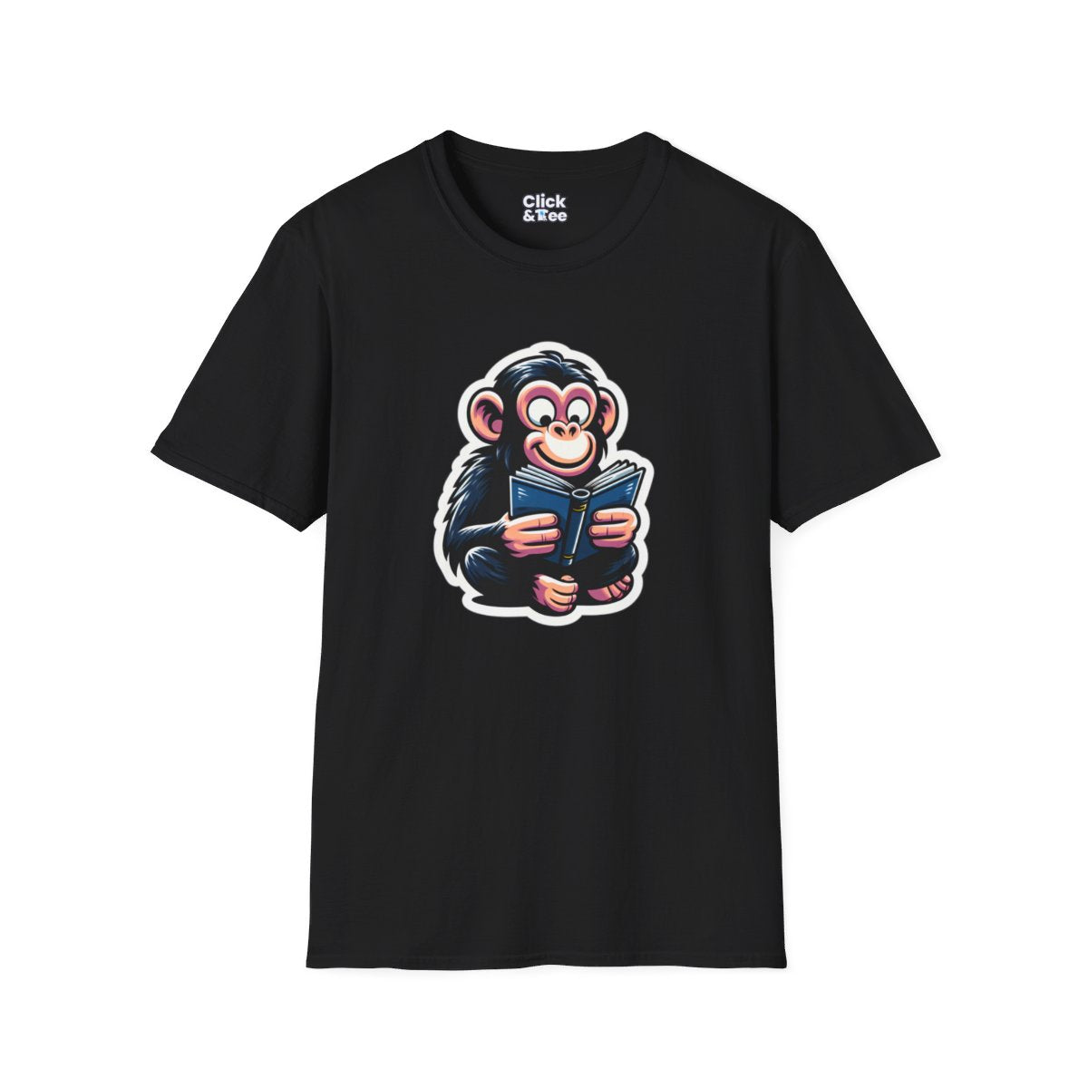 CartoonChimpanzee Unique T-Shirt Image 3