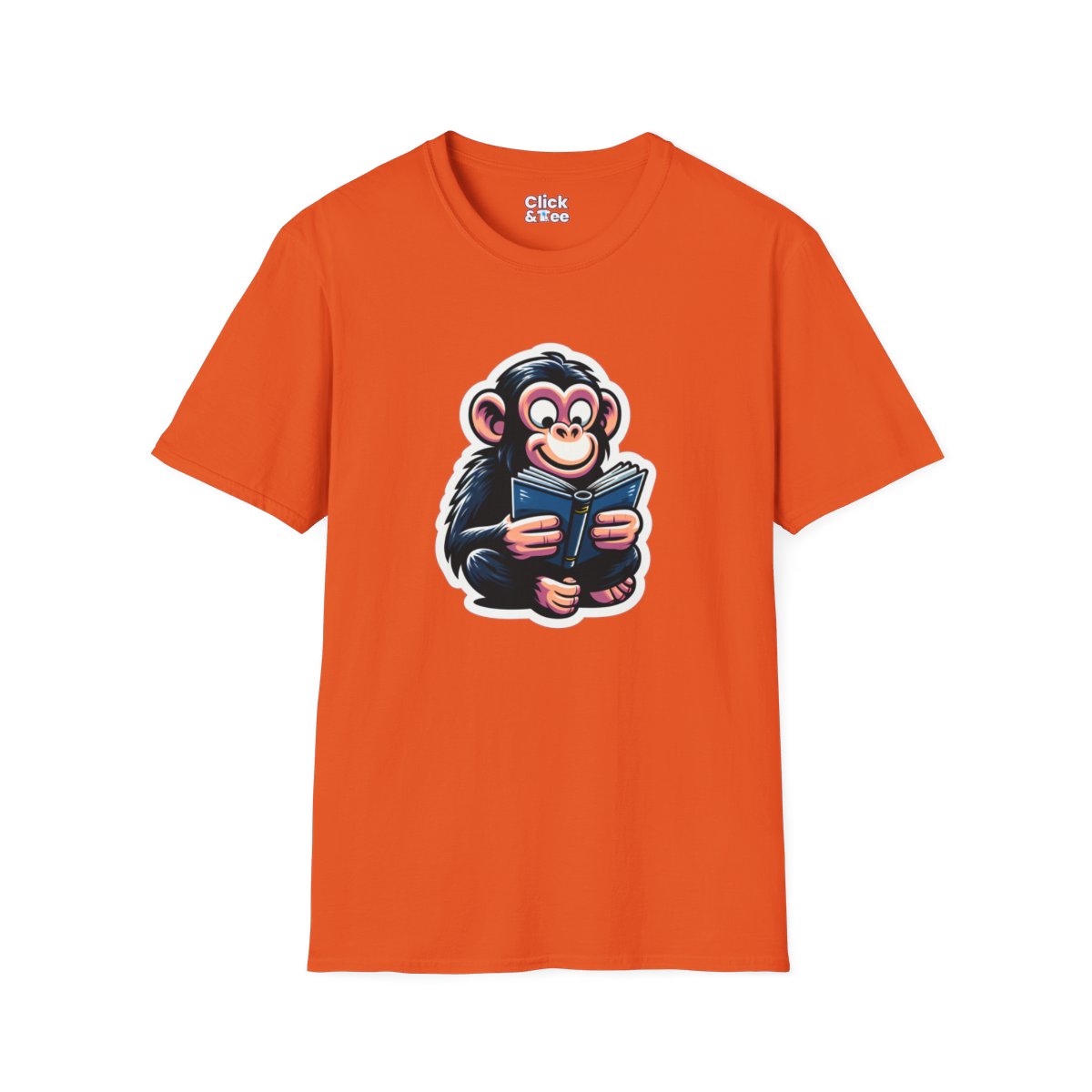 CartoonChimpanzee Unique T-Shirt Image 9