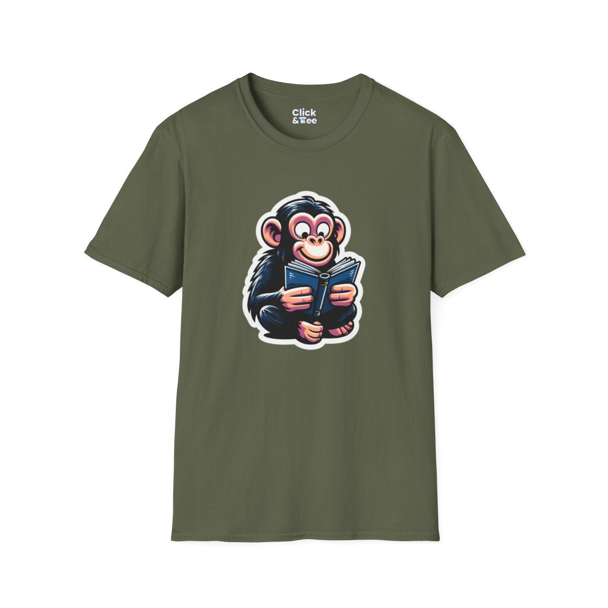 CartoonChimpanzee Unique T-Shirt Image 11