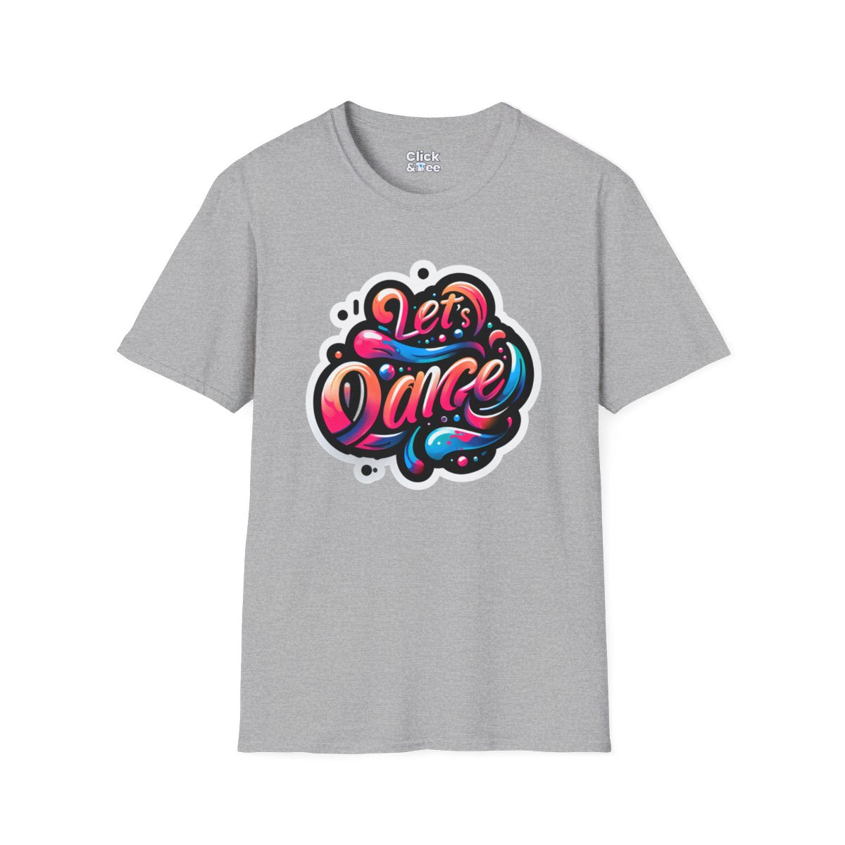 Color SplatterBubble Unique T-Shirt Image 2