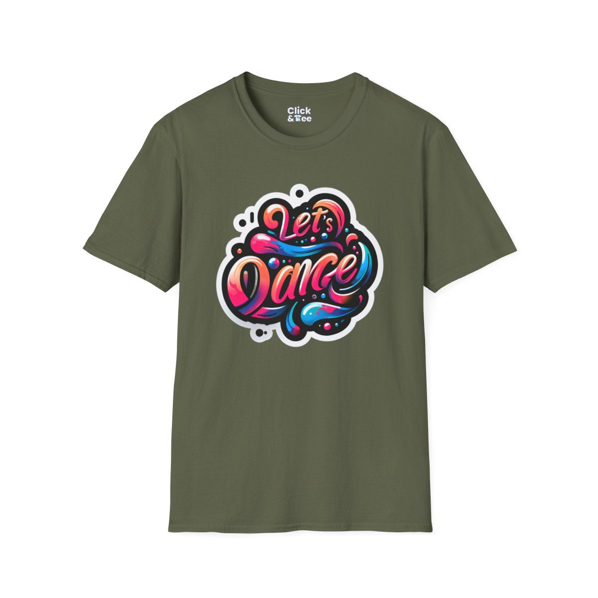 Color SplatterBubble Unique T-Shirt Image 11