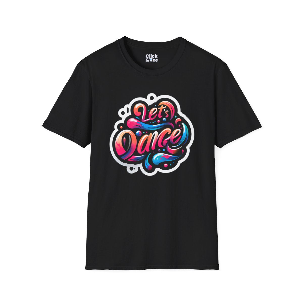 Color SplatterBubble Unique T-Shirt Image 3