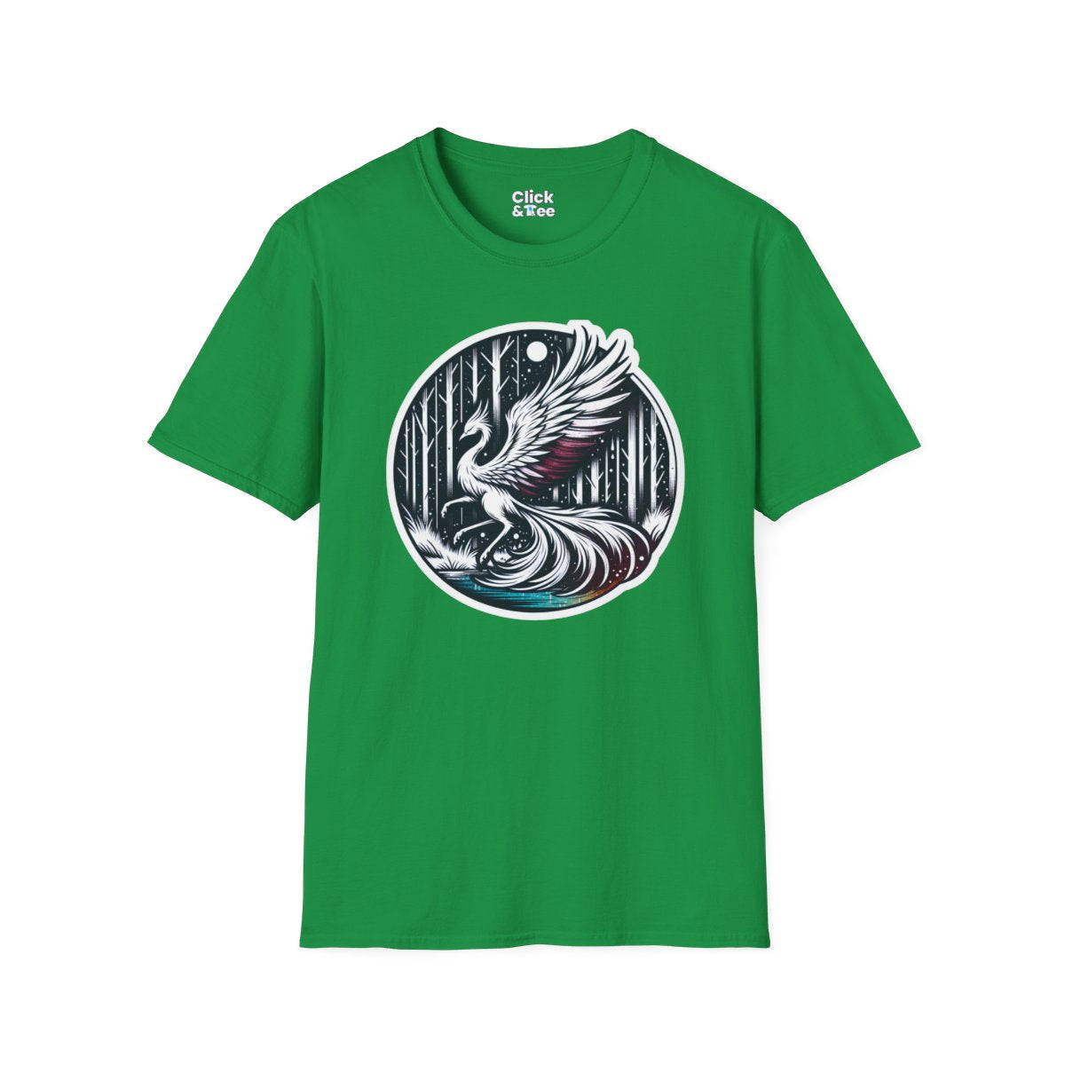 Color SplatterPhoenix Unique T-Shirt Image 12