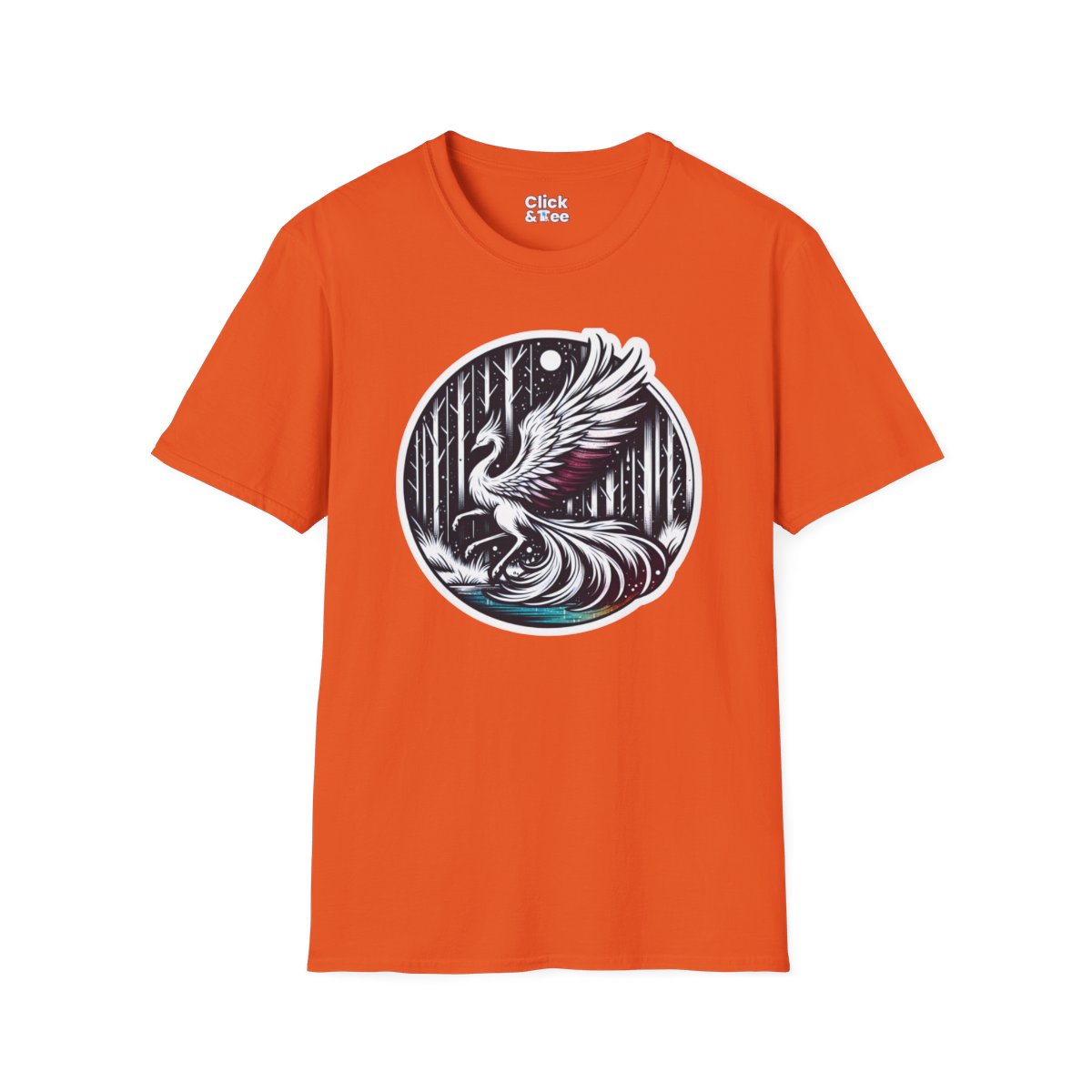 Color SplatterPhoenix Unique T-Shirt Image 9