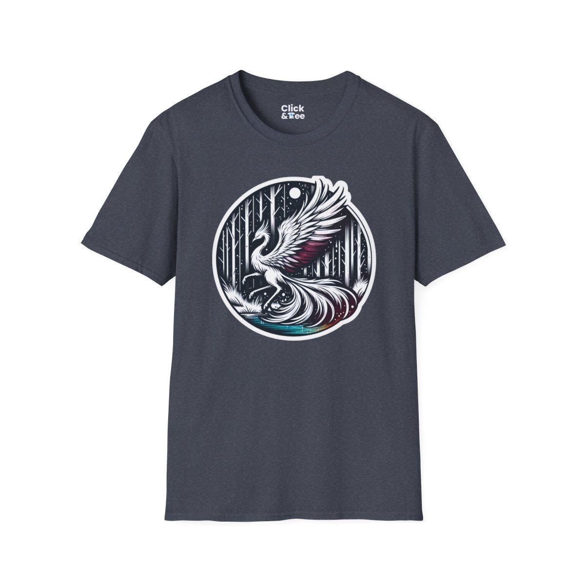 Color SplatterPhoenix Unique T-Shirt Image 19