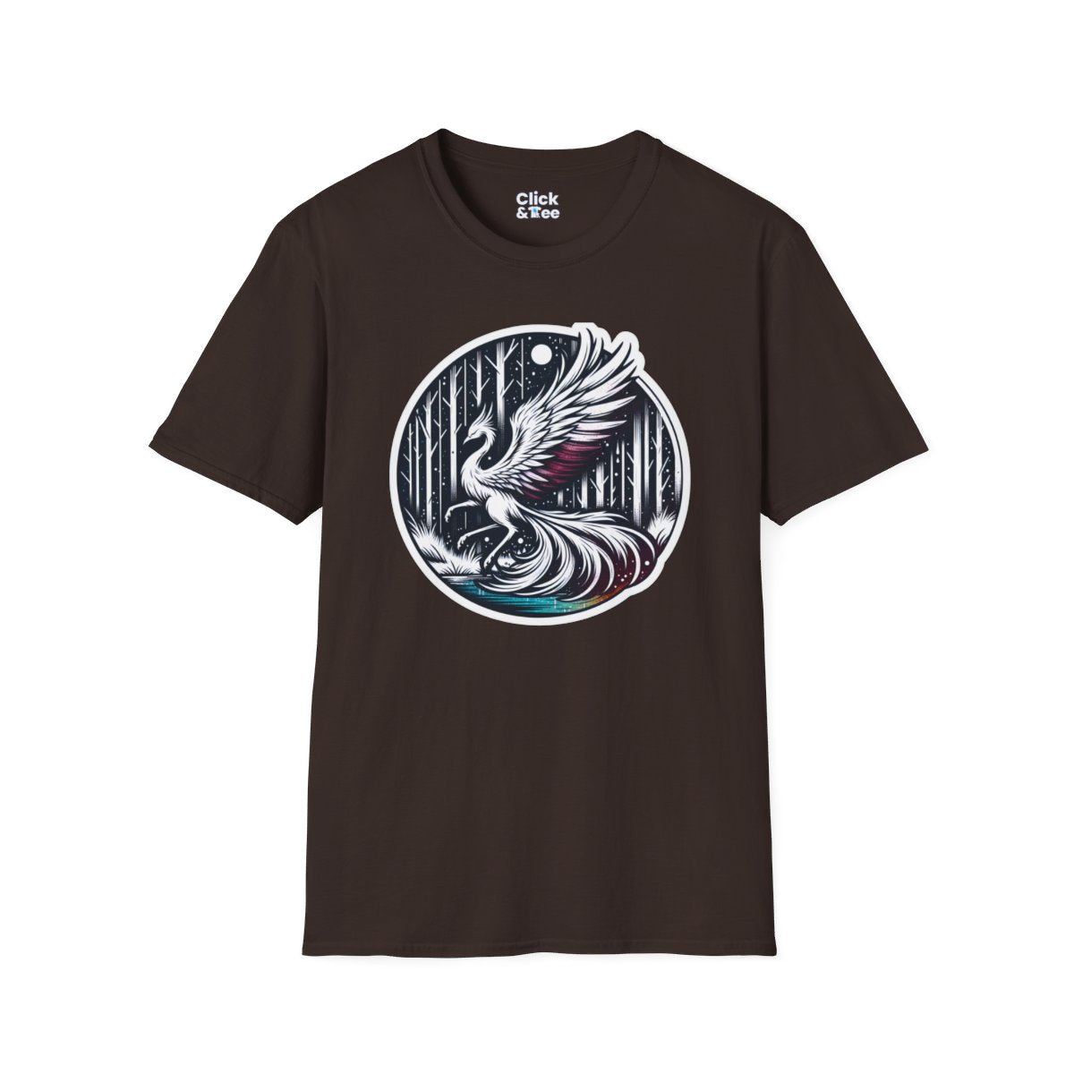 Color SplatterPhoenix Unique T-Shirt Image 10