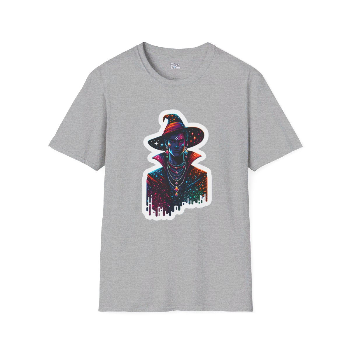Color SplatterSorcerer's Apprentice Unique T-Shirt Image 2