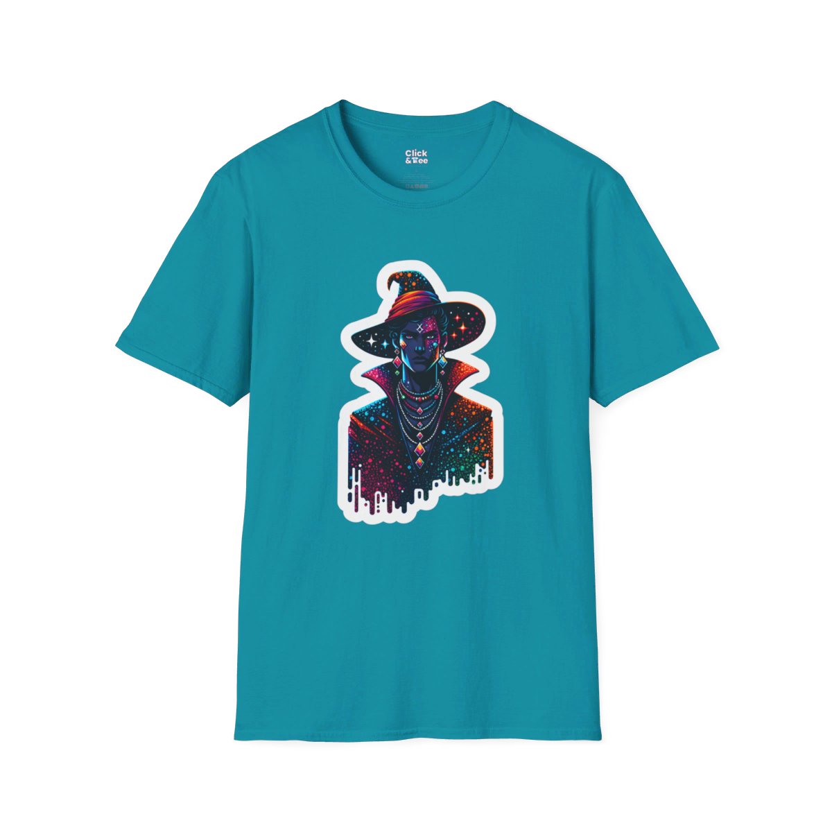 Color SplatterSorcerer's Apprentice Unique T-Shirt Image 13
